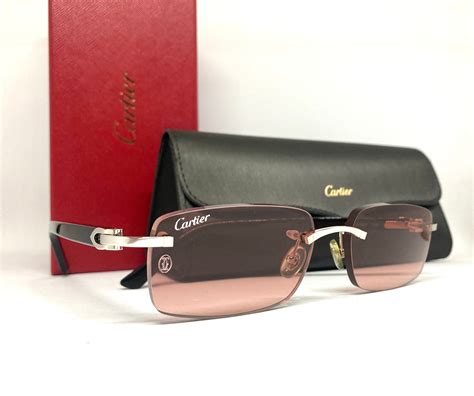 decor c cartier|cartier c decor rimless glasses.